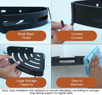 Aluminium Heavy Duty Self Adhesive Bathroom Corner Shelf (Pack of 1)